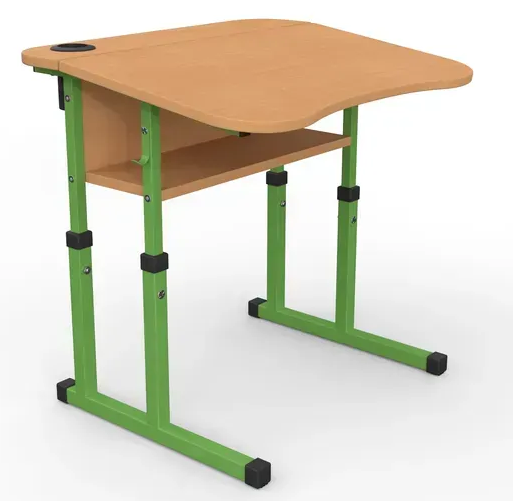 Стіл учнівський Оптіма №4-7 600х500 МФ Вересень